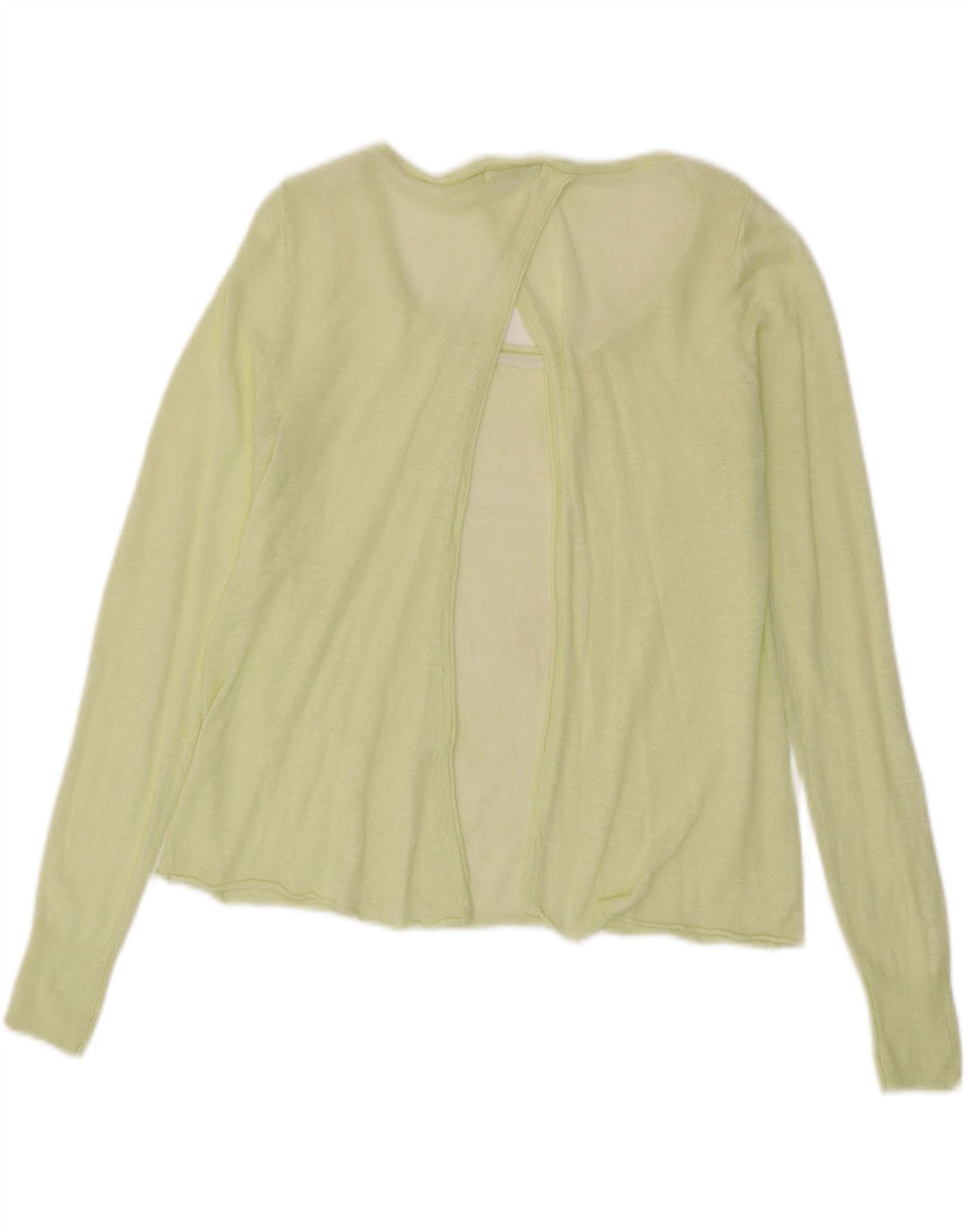 MINT VELVET Dame Top Langærmet UK 8 Lille Grøn