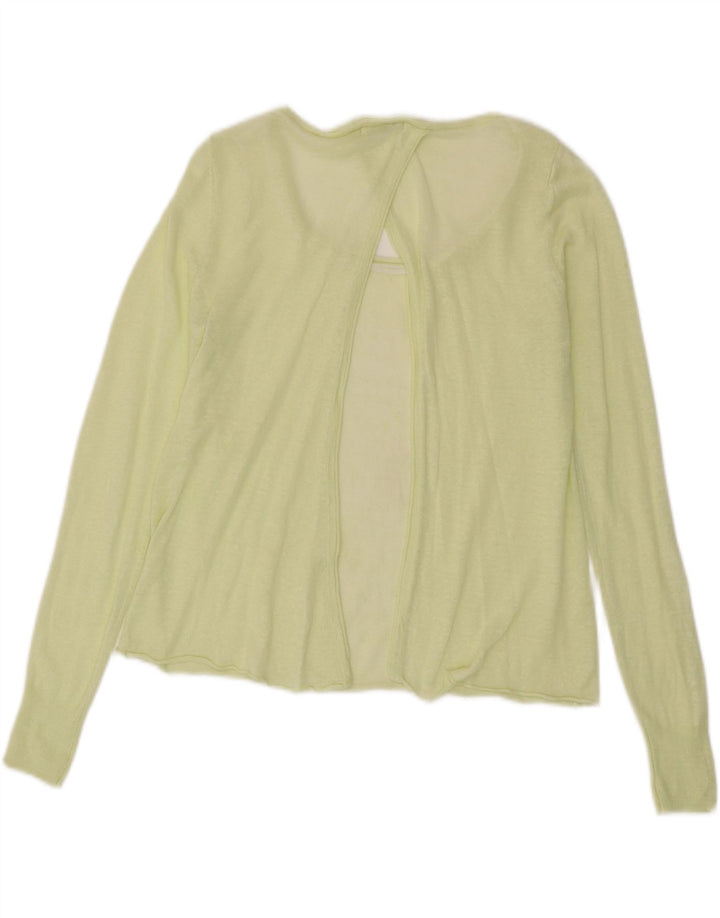 MINT VELVET Dame Top Langærmet UK 8 Lille Grøn