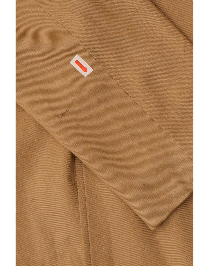Banana Republic Dame 3 Button Blazer Jacket UK 8 Small Beige Silk
