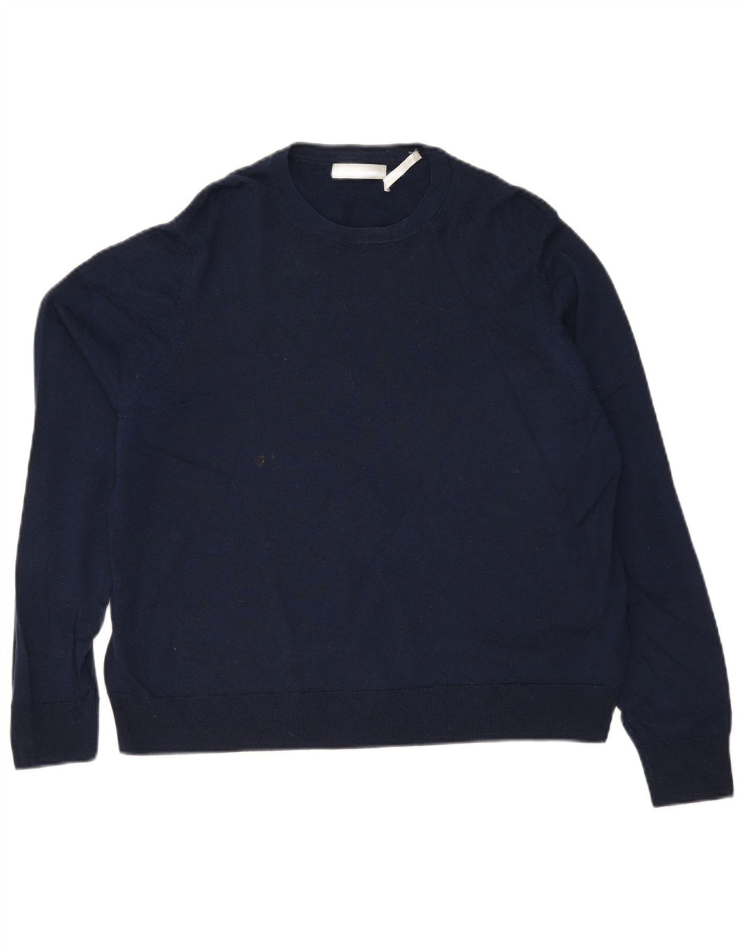 Marks & Spencer Dame sweater med rund hals DK 20 2XL Navy Blue