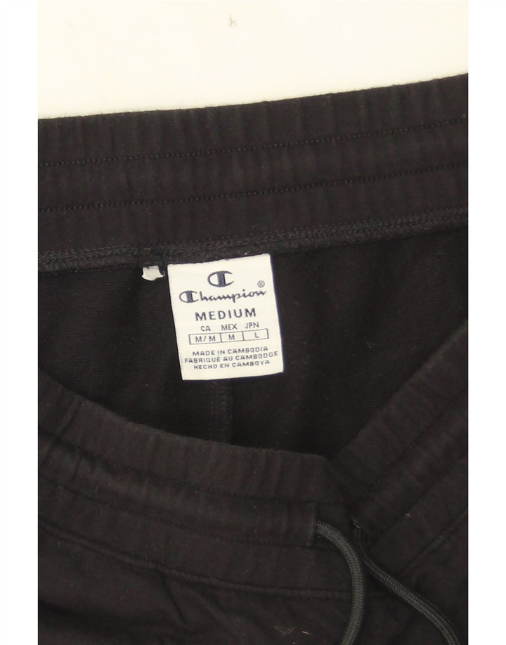 Champion Womens Grafisk træningsdragt Bukser Joggers UK 12 Medium Black