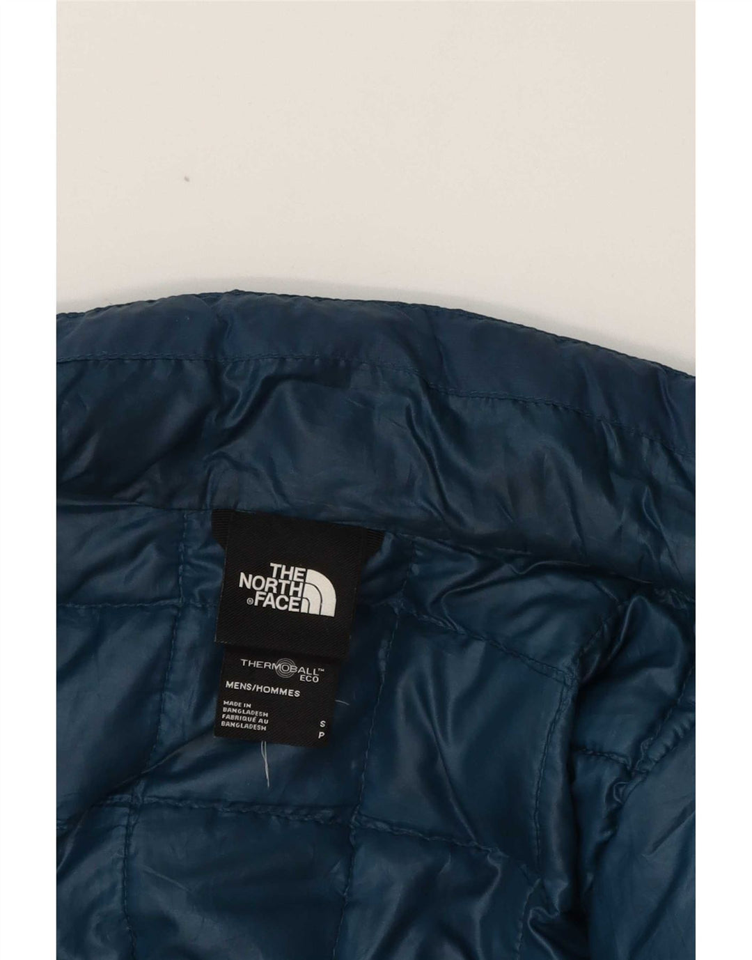 The North Face Herre polstret jakke UK 36 Small Blue Polyester