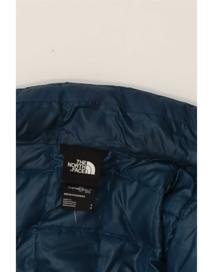 The North Face Herre polstret jakke UK 36 Small Blue Polyester