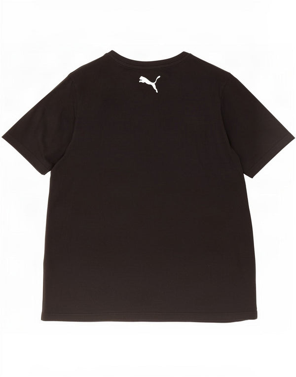 Puma Herre T-Shirt Top 2XL Sort Bomuld