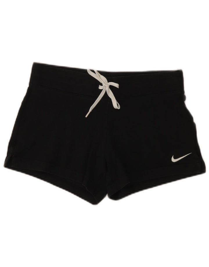 Nike sportsshorts til kvinder UK 10 Small Black Bomuld