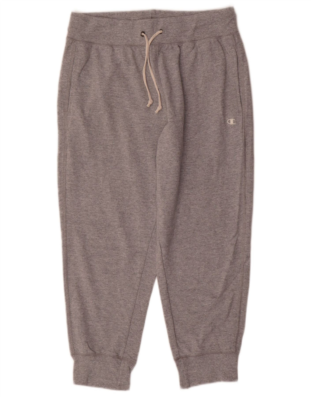 CHAMPION Dame træningsdragt Bukser Joggers UK 14 Medium Grey Bomuld