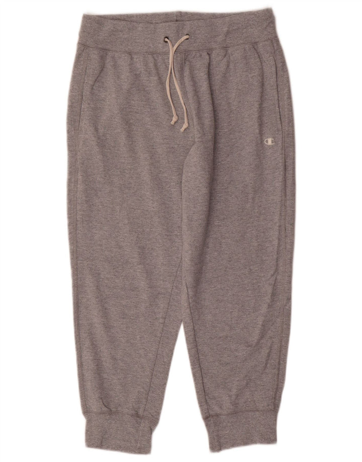 CHAMPION Dame træningsdragt Bukser Joggers UK 14 Medium Grey Bomuld
