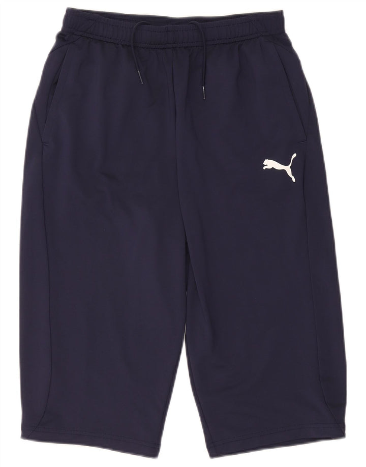 Puma Boys Bermuda Sportshorts 15-16 år Marineblå