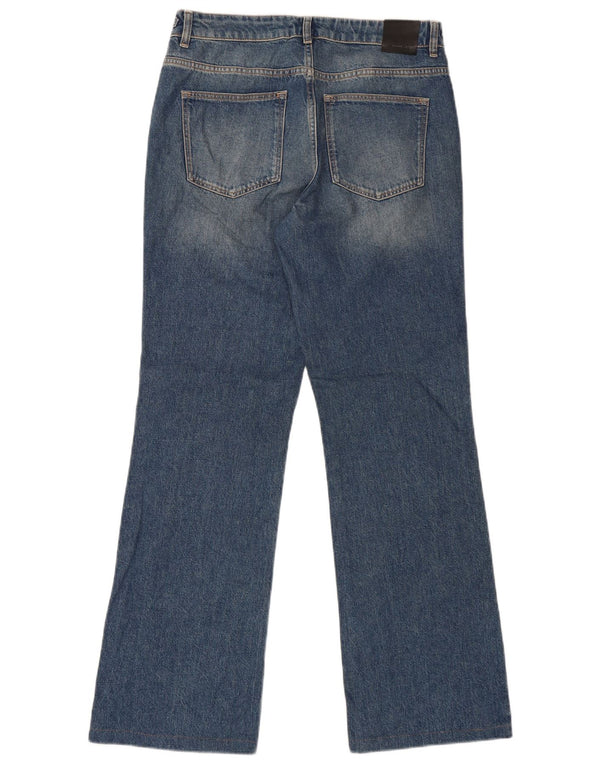 Massimo Dutti Dame High Rise Bootcut Jeans EU 40 Medium W30 L31 Blå