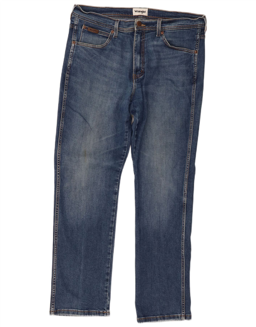 Wrangler Straight Jeans til mænd W36 L30 Blå