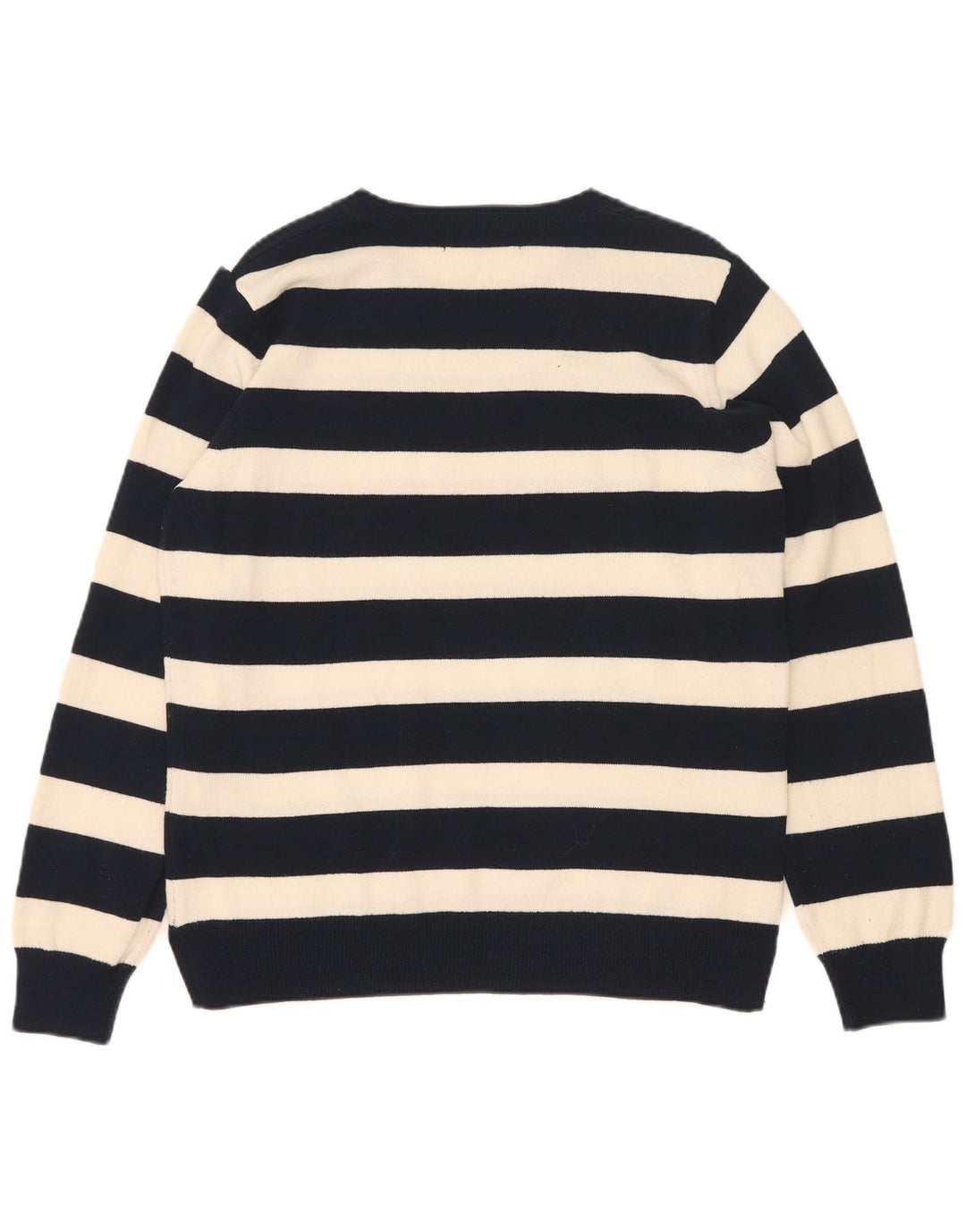 Marks & Spencer Dame Boat Neck Jumper Sweater UK 12 Medium Navy Blue