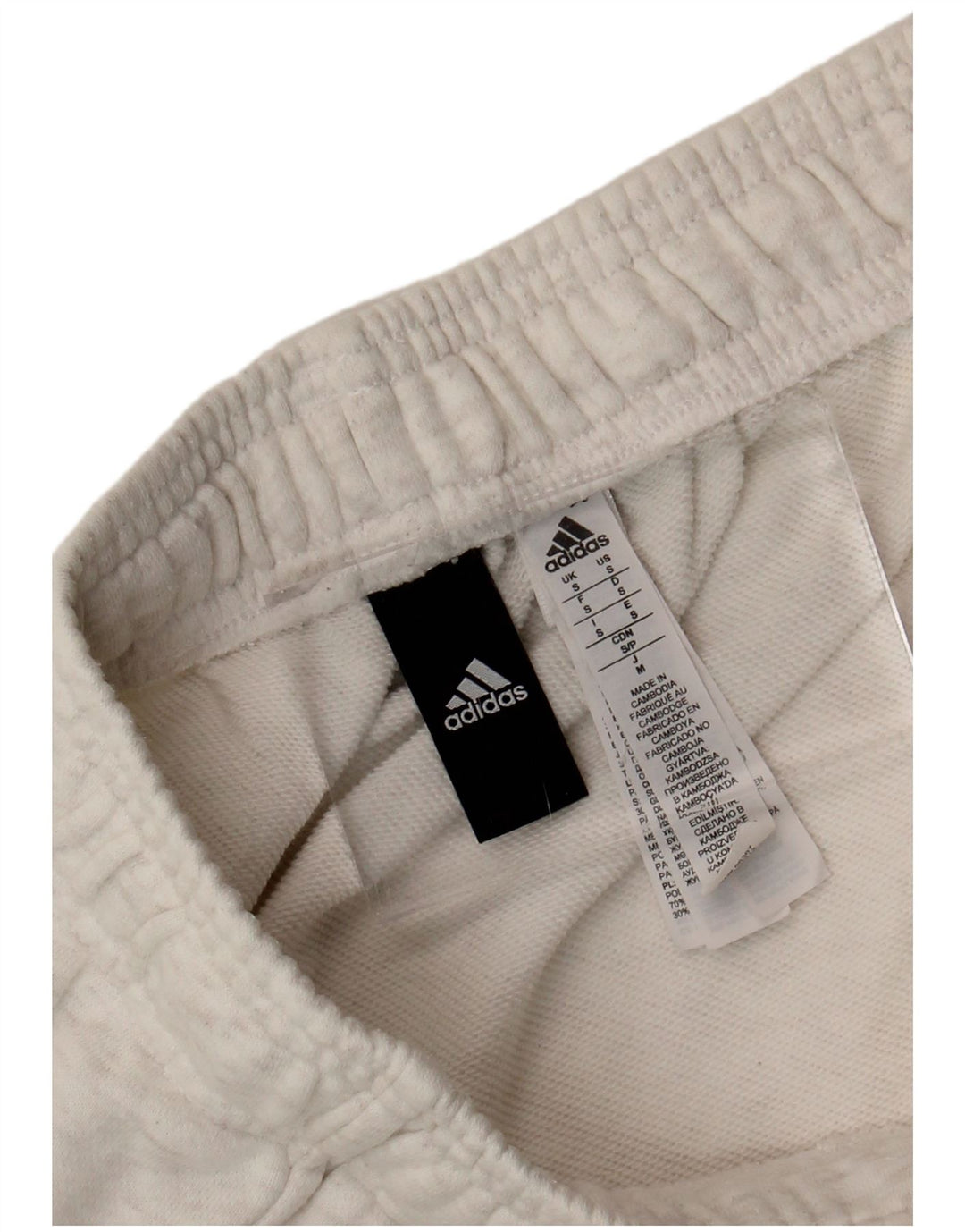 Adidas Sportsshorts til mænd Små hvide bomuld
