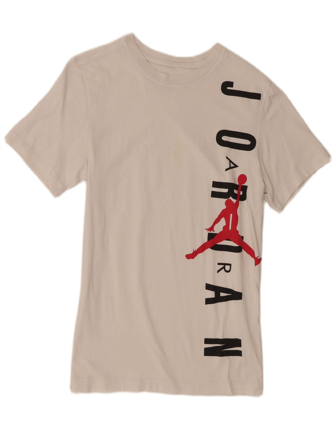 Jordan Herre grafisk T-shirt top lille hvid bomuld