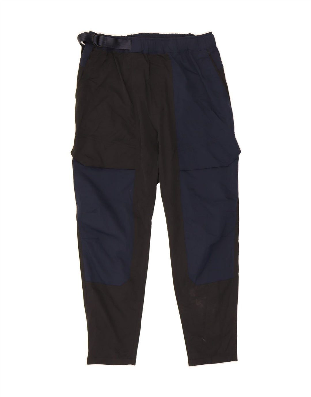 NIKE Herre tilspidsede Cargo-bukser Medium W32 L27 Sort Colourblock