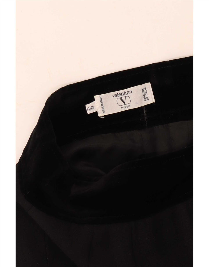 Valentino Pencil Nederdel til kvinder UK 12 Medium W30 Sort