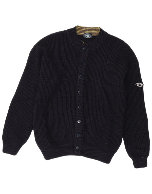 Good Luck Herre cardigan sweater Medium Marineblå Uld