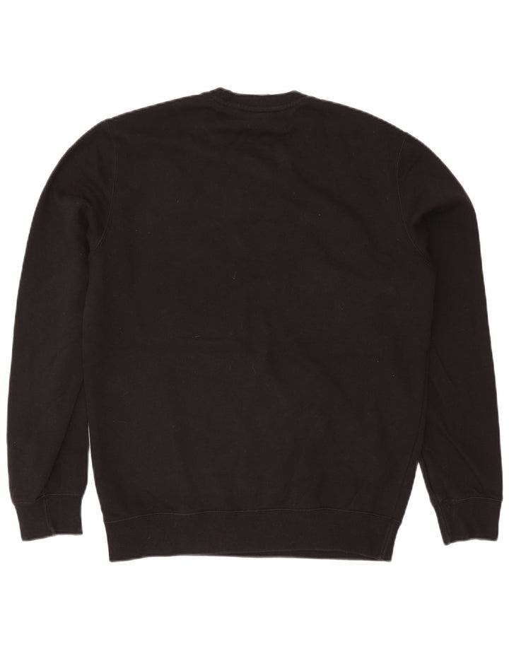 Champion Herre Grafisk Sweatshirt Jumper Stor Sort Bomuld