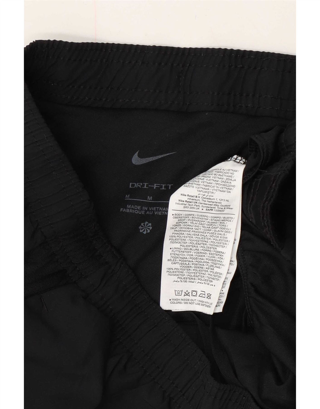 Nike Herre Dri Fit Sportshorts Medium Sort Polyester