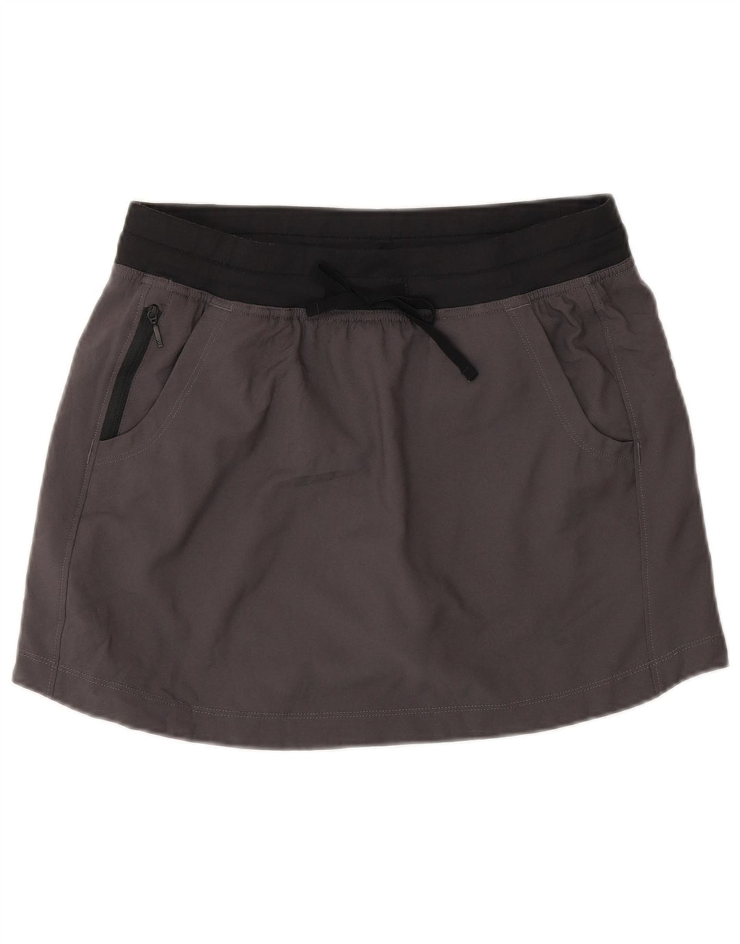 The North Face Womens Skort UK 14 Medium Grey Colourblock Polyester