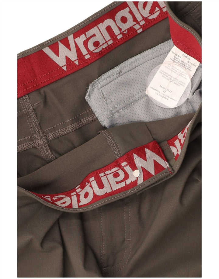 WRANGLER Herre Cargo Shorts W42 2XL Khaki Nylon
