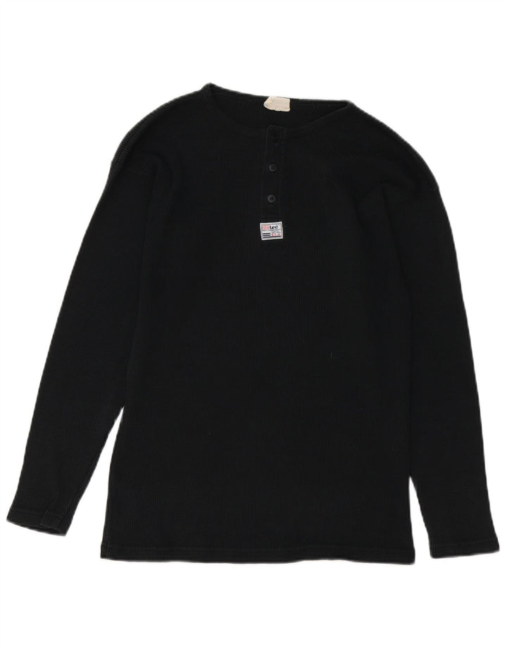 LEE Herre Top Langærmet Medium Sort