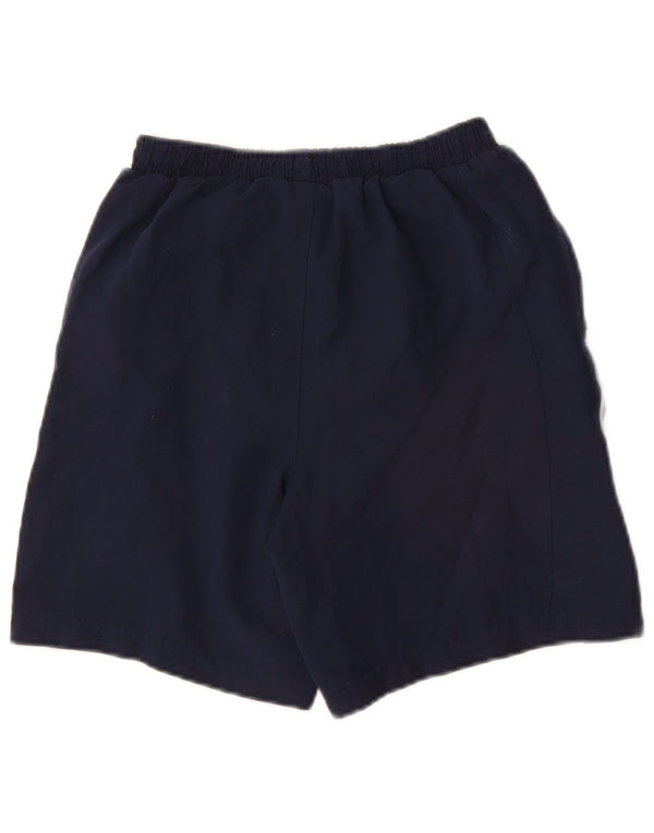 Umbro Boys Graphic Sports Shorts 9-10 År Medium Navy Blue Polyester