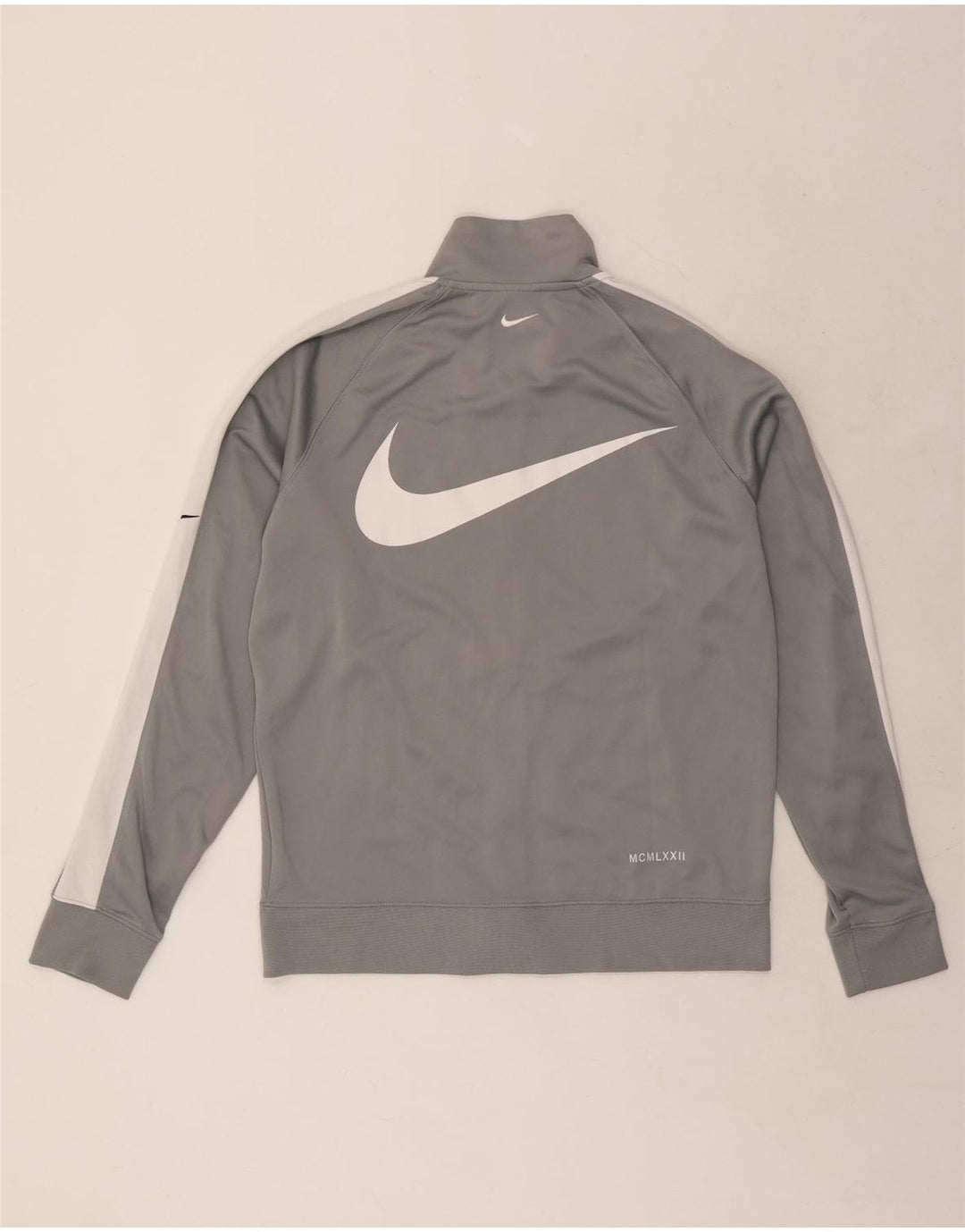 Nike Herre Swoosh Grafisk træningsdragt Topjakke Medium Grey Colourblock