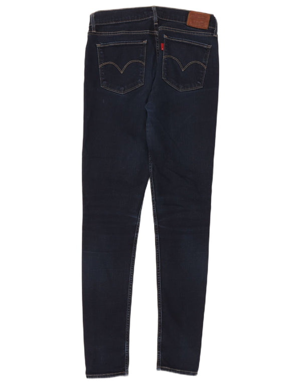 Levi's Dame 710 Super Skinny Jeans W29 L30 Marineblå Bomuld