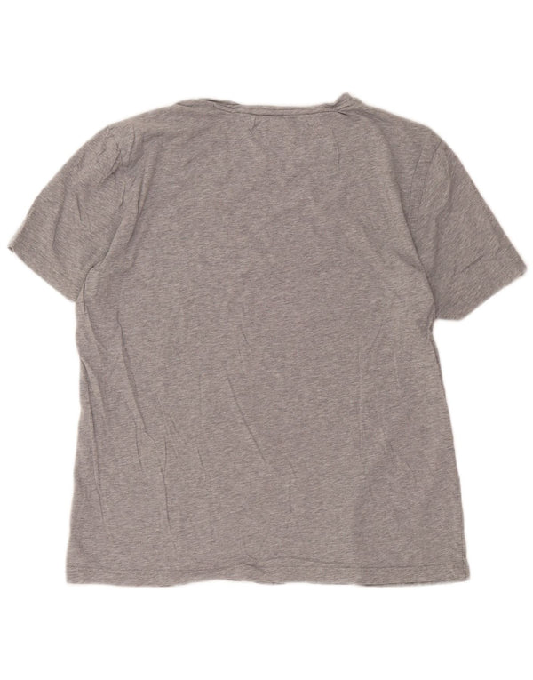 Tommy Hilfiger Herre Grafisk T-Shirt Top 2XL Grå Bomuld