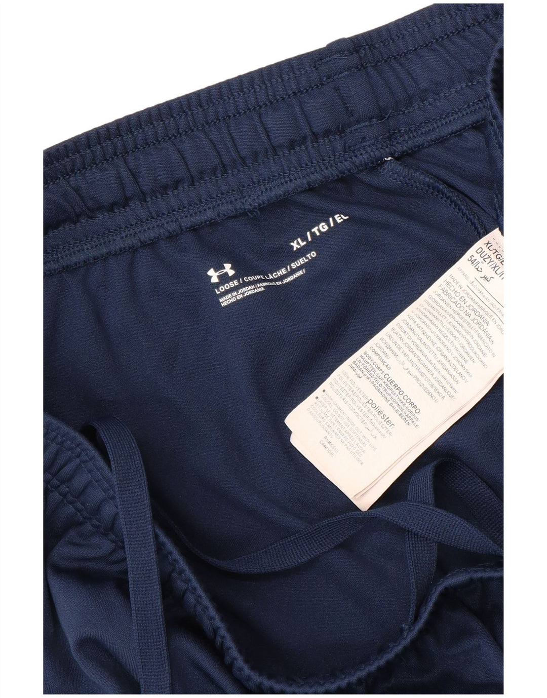 UNDER ARMOUR Herre grafiske sportsshorts XL marineblå polyester