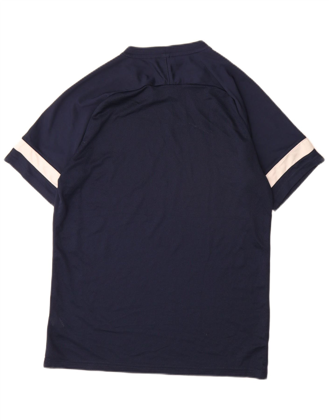 Nike Herre Dri Fit T-Shirt Top Stor Marineblå Colourblock