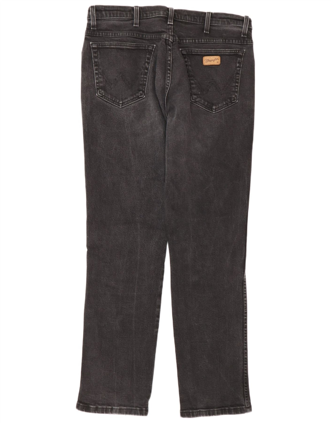 Wrangler Herre Texas Straight Jeans W36 L32 Grå Bomuld