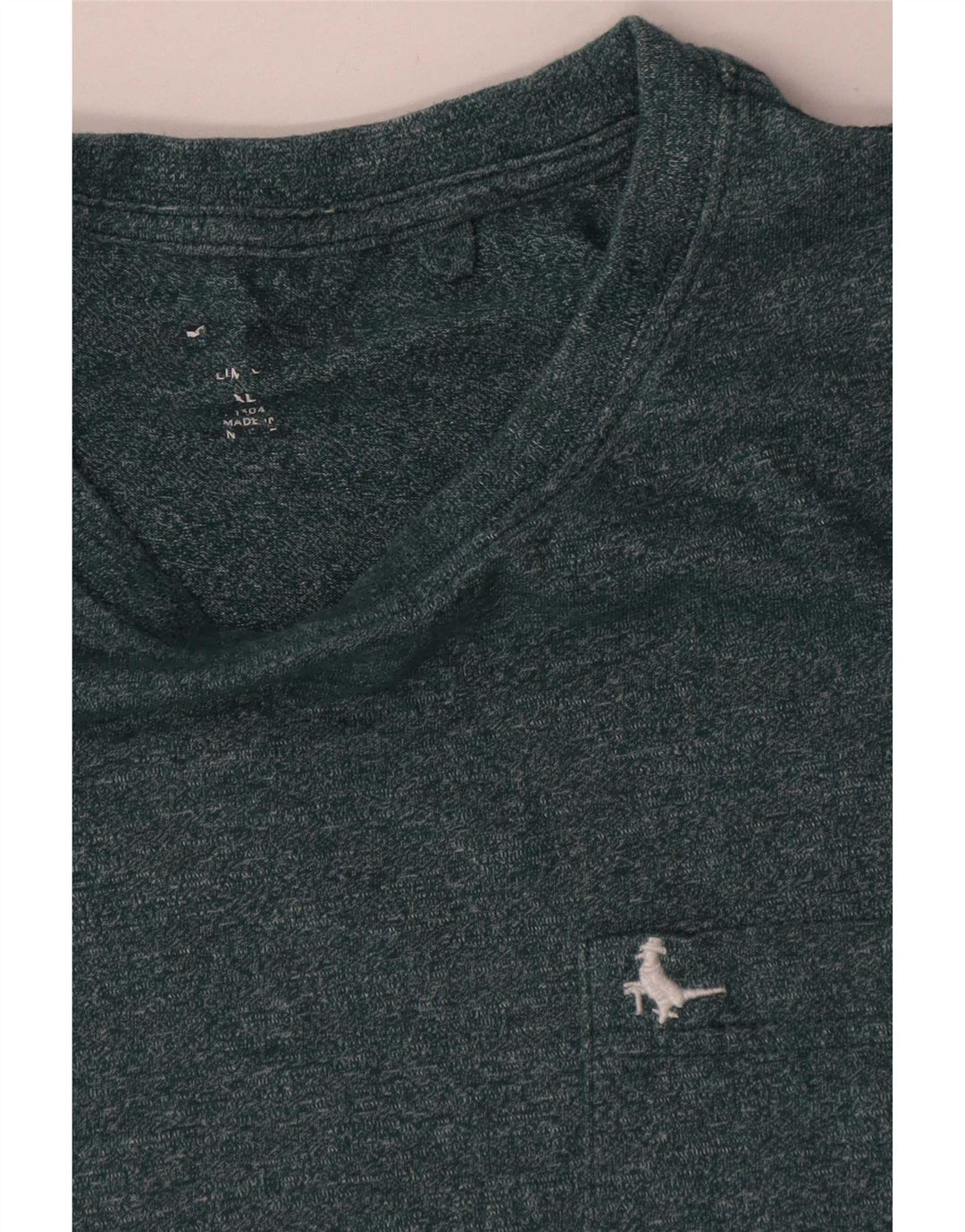 Jack Wills Herre T-Shirt Top XL Grøn Polyester