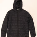 Mountain Warehouse Herre hættepolstret jakke UK 40 Stor sort nylon