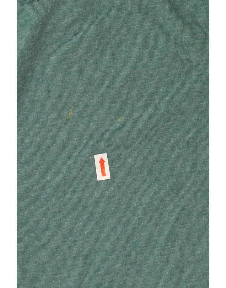 EDDIE BAUER Mens T-Shirt Top Medium Green Cotton Vintage Eddie Bauer and Second-Hand Eddie Bauer from Messina Hembry 