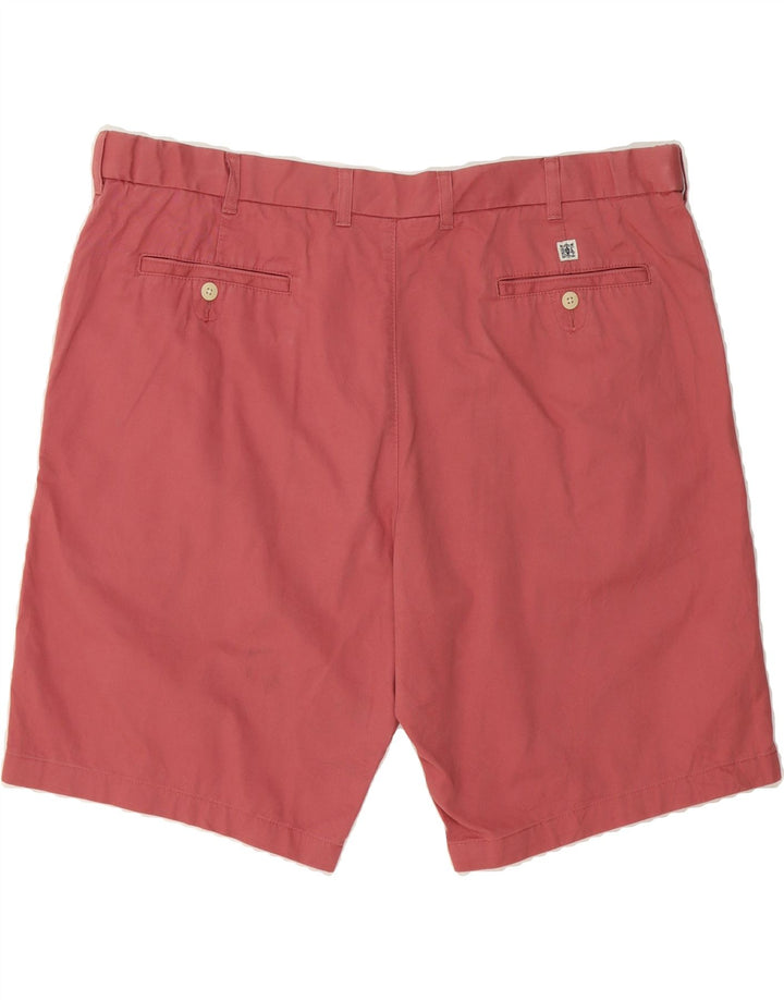 MARKS & SPENCER Mens Chino Shorts W44 2XL Red Cotton Vintage Marks & Spencer and Second-Hand Marks & Spencer from Messina Hembry 