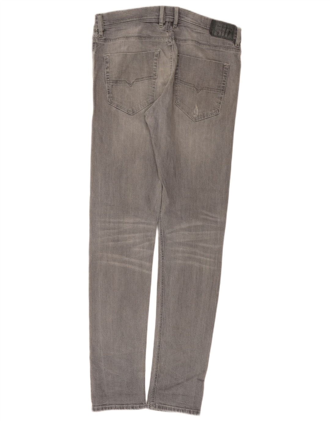 Diesel Herre Tepphar Carrot Slim Jeans W32 L32 Grå Bomuld
