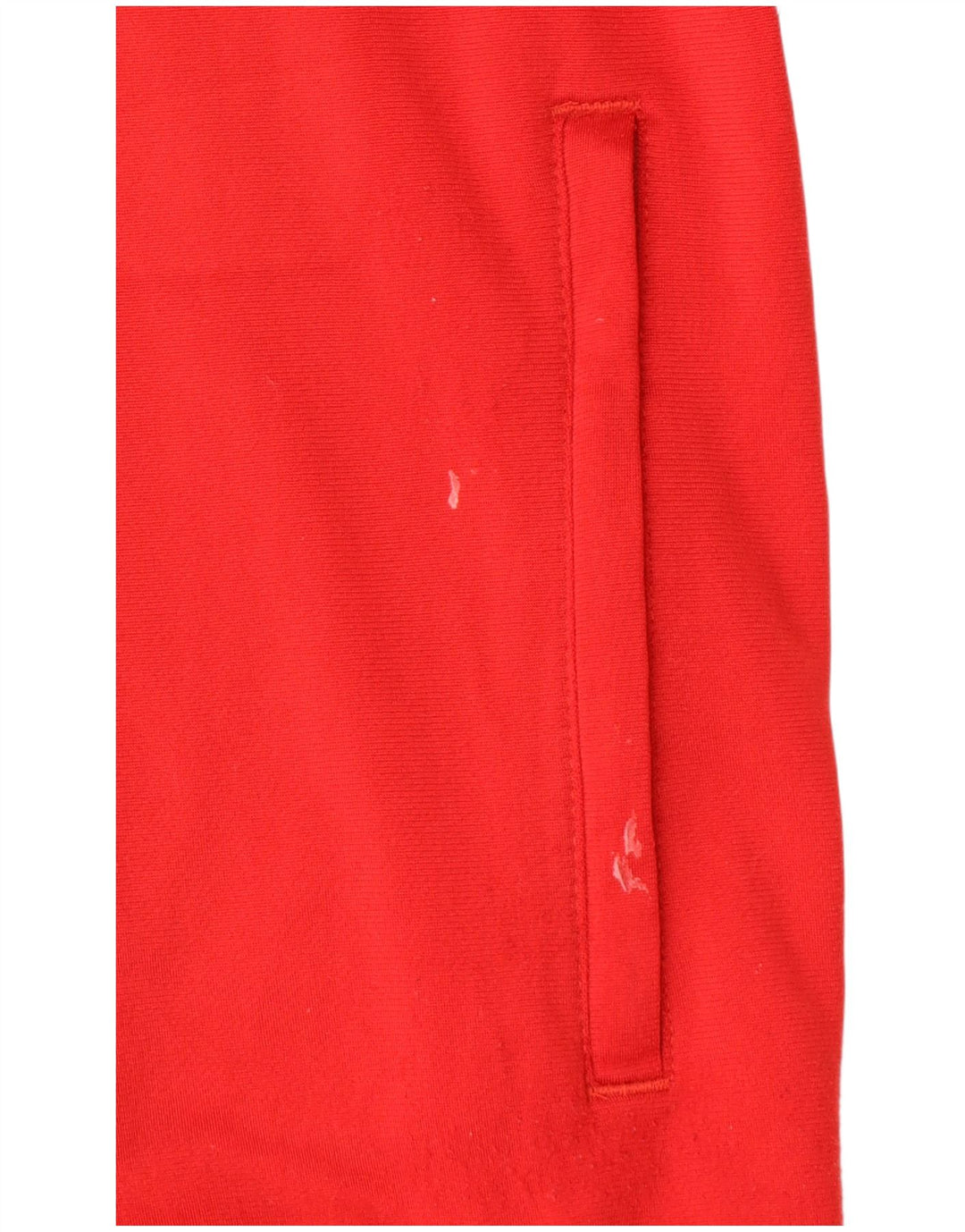 ADIDAS Træningsdragt til drenge Topjakke 13-14 år Rød Colourblock Polyester