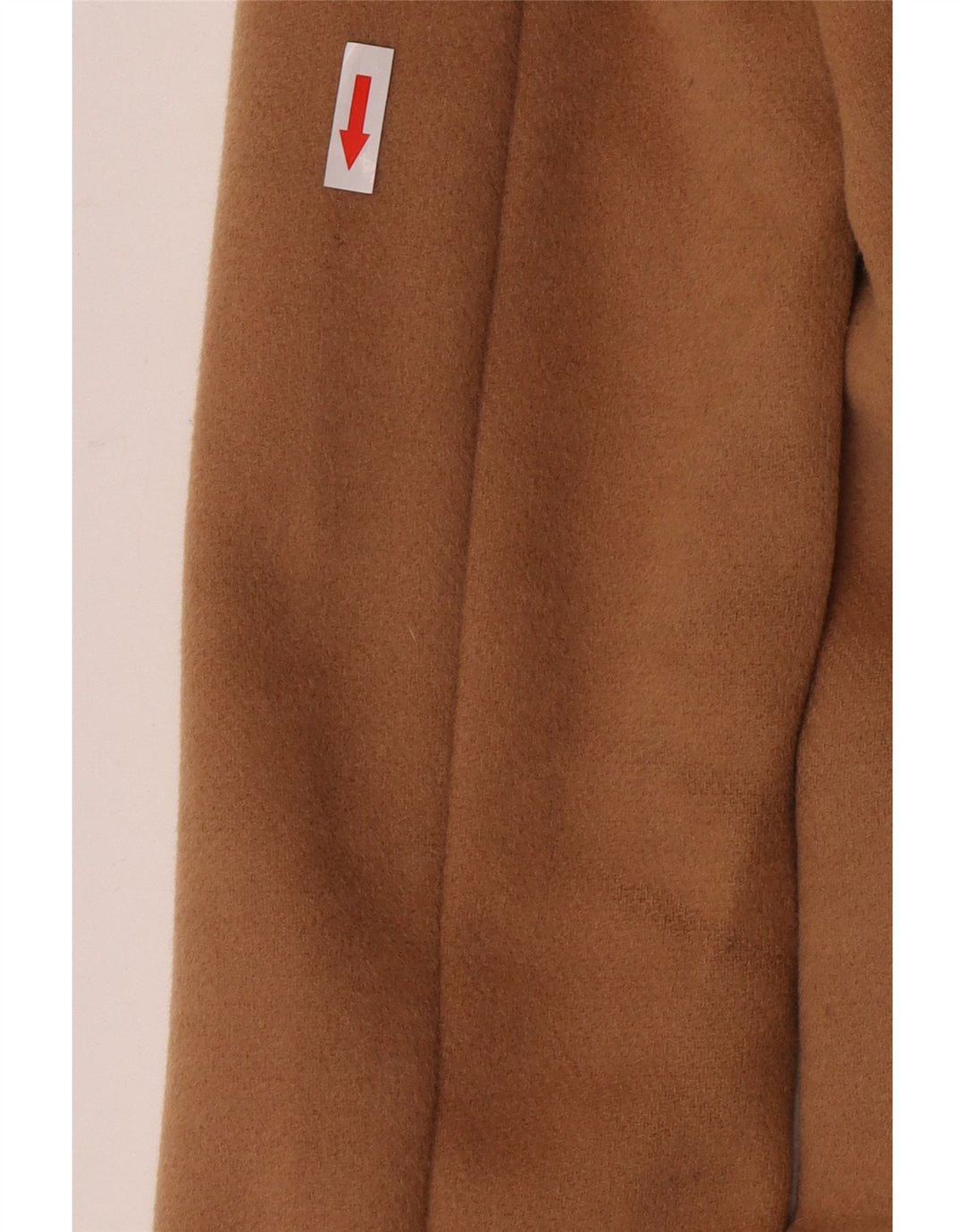 Zara Dame Overfrakke UK 6 XS Beige Uld