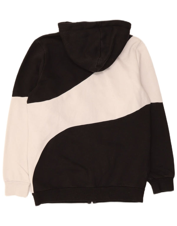 Puma Hættetrøje med lynlås til mænd Small Black Colourblock Bomuld