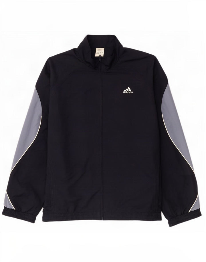 Adidas Herre Clima 365 Træningsdragt Top Jakke 2XL Navy Blue Colourblock