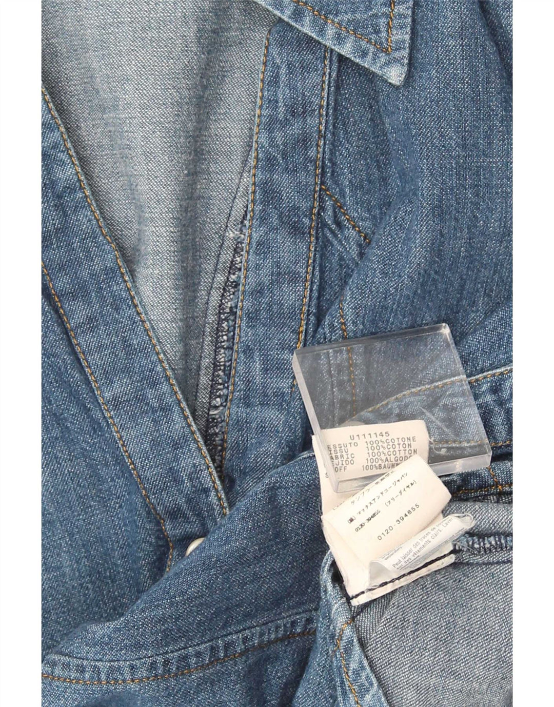 Max & Co. Denimskjorte til kvinder UK 8 Lille blå bomuld