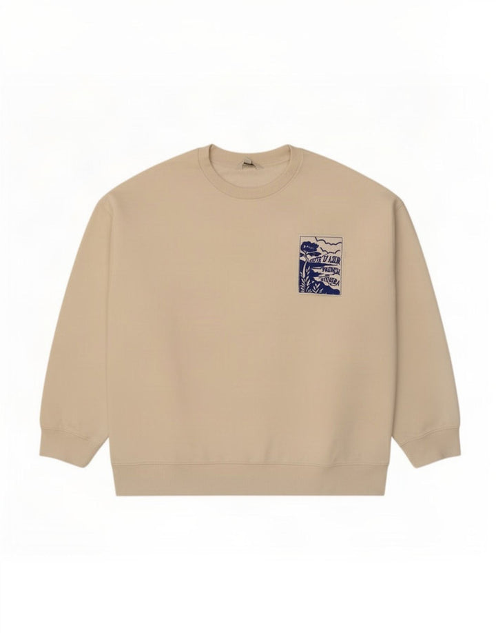Marks & Spencer Dame Oversized Sweatshirt Jumper UK 18 XL Off White