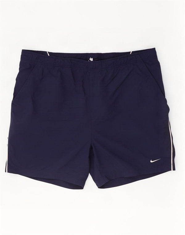 Nike svømmeshorts til mænd 2XL marineblå polyester