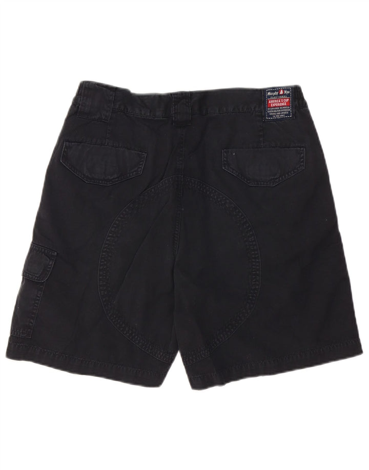 Murphy & Nye Herre Cargo Shorts W31 Medium Sort Bomuld