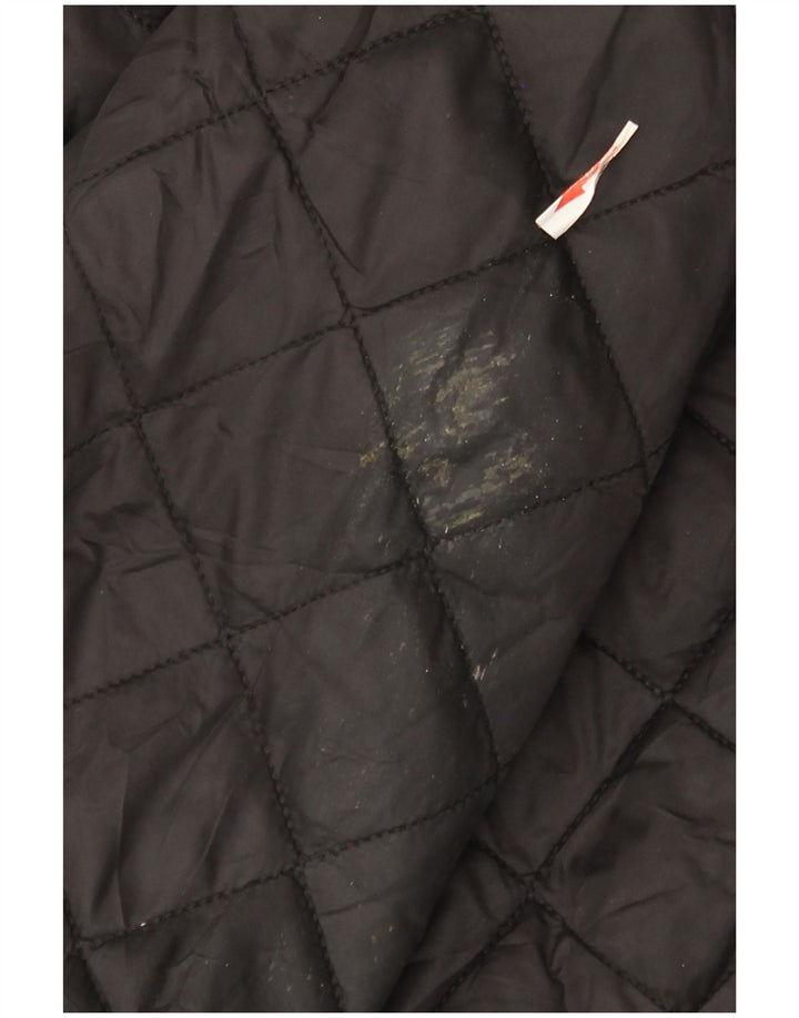Barbour Herre Quiltet Jakke UK 44 2XL Sort Polyamid