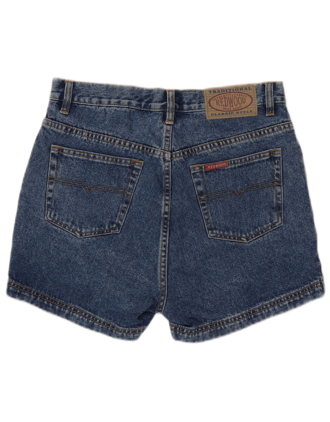 REDWOOD Dame denimshorts W32 Large Blue Bomuld