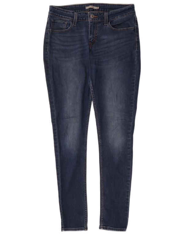 Levi's Dame 535 Super Skinny Jeans W31 L30 Blå Bomuld