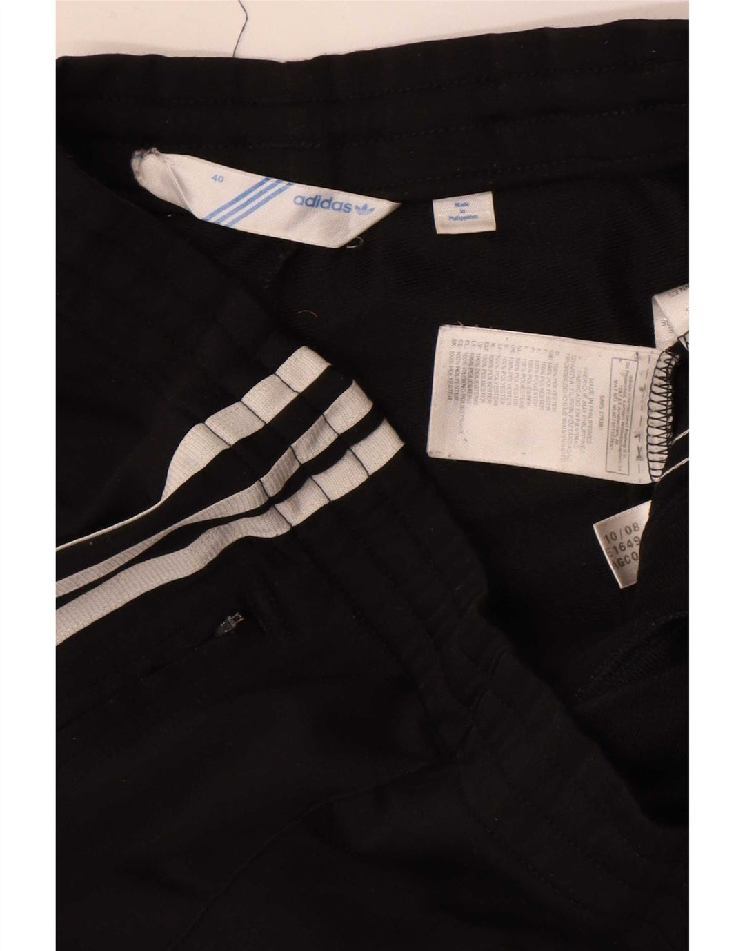 Adidas Dame træningsdragt Bukser Joggers EU 40 Medium Sort Polyester
