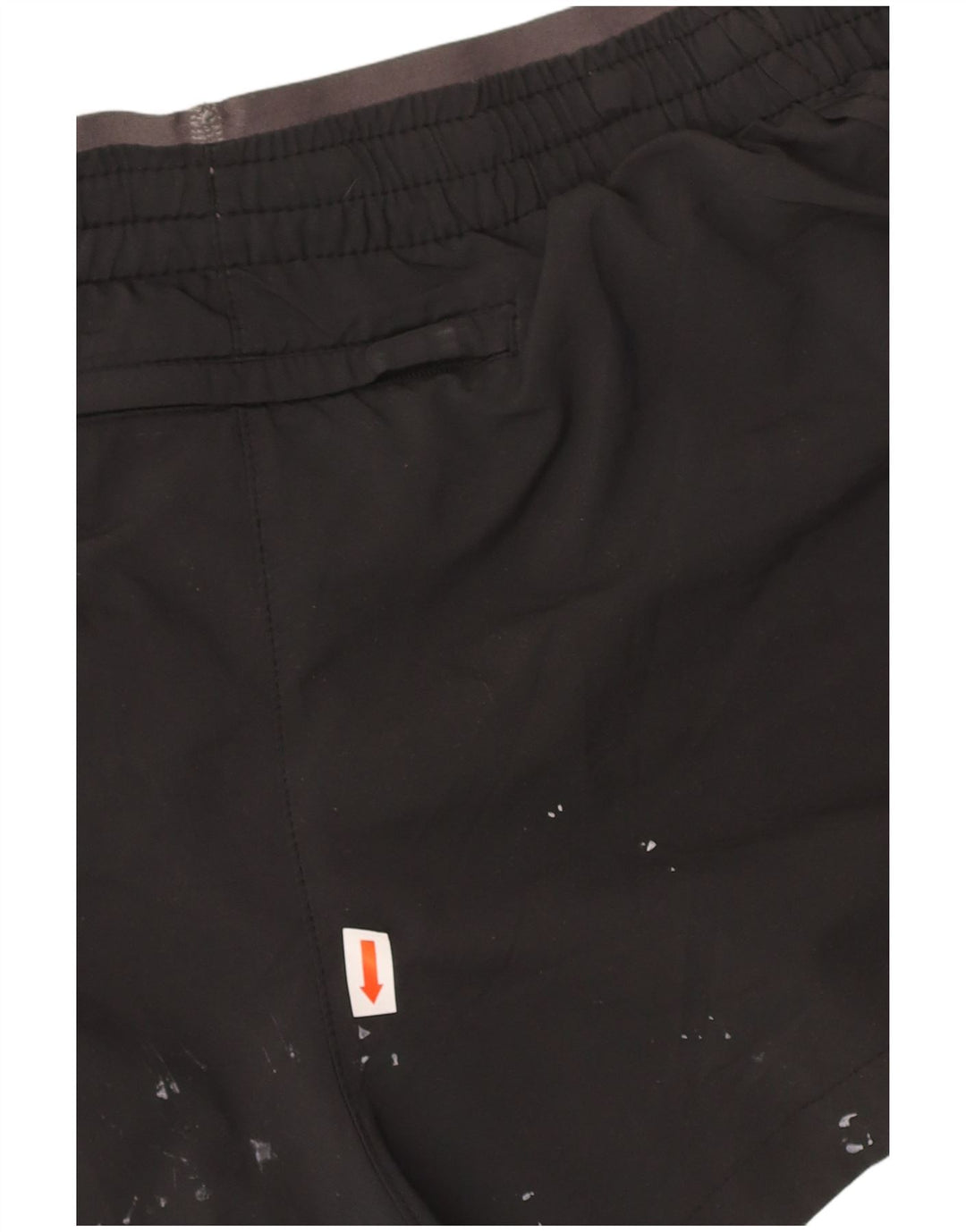 NIKE Womens Dri Fit Sport Shorts UK 14 Medium  Black Polyester